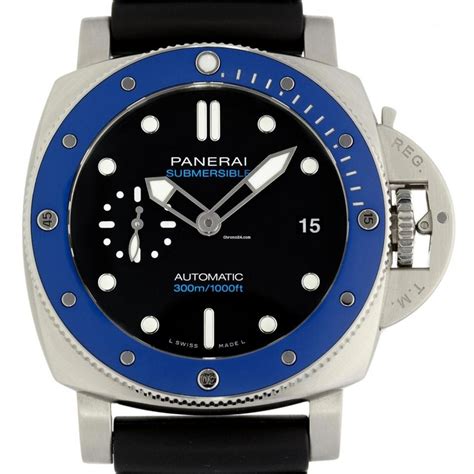 The Panerai Submersible Azzurro PAM01209 Limited Edition .